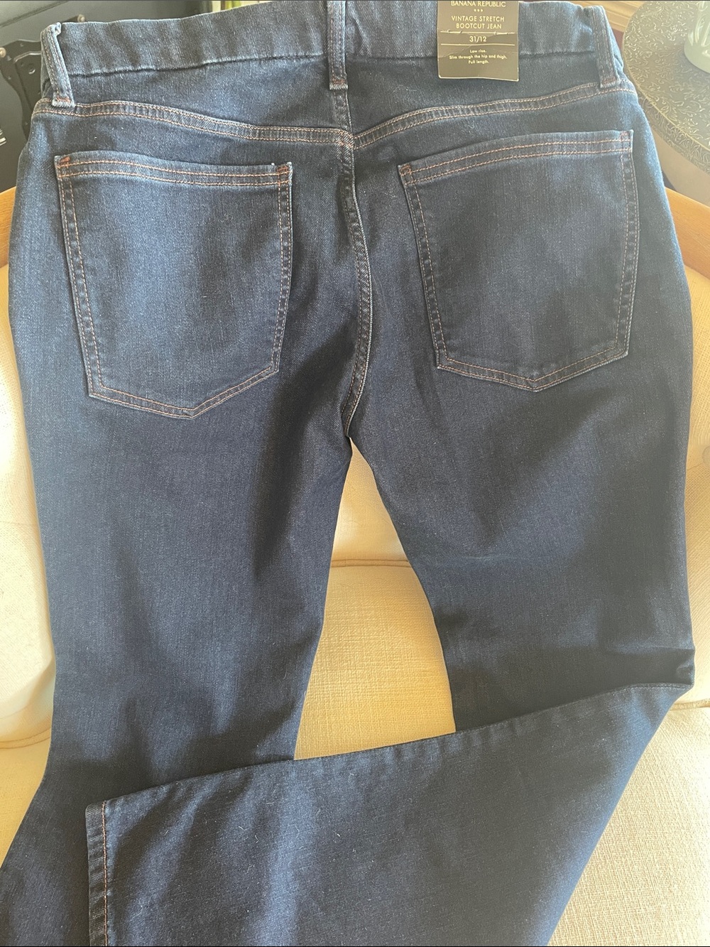 Banana Republic Dark Indigo Skinny Jeans